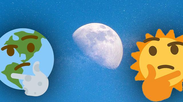 Ay, Nasıl Oluyor da Gündüz Vaktinde Bile Kendini Gösterebiliyor?