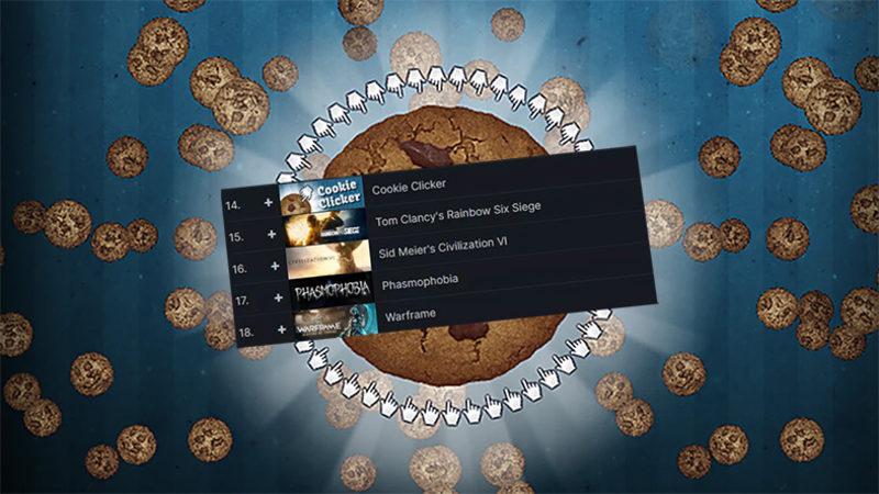 Savaşmayın, Kurabiye Yiyin: Cookie Clicker, Steam’de Rainbow Six Siege ve Warframe’dan Daha Çok Oynandı
