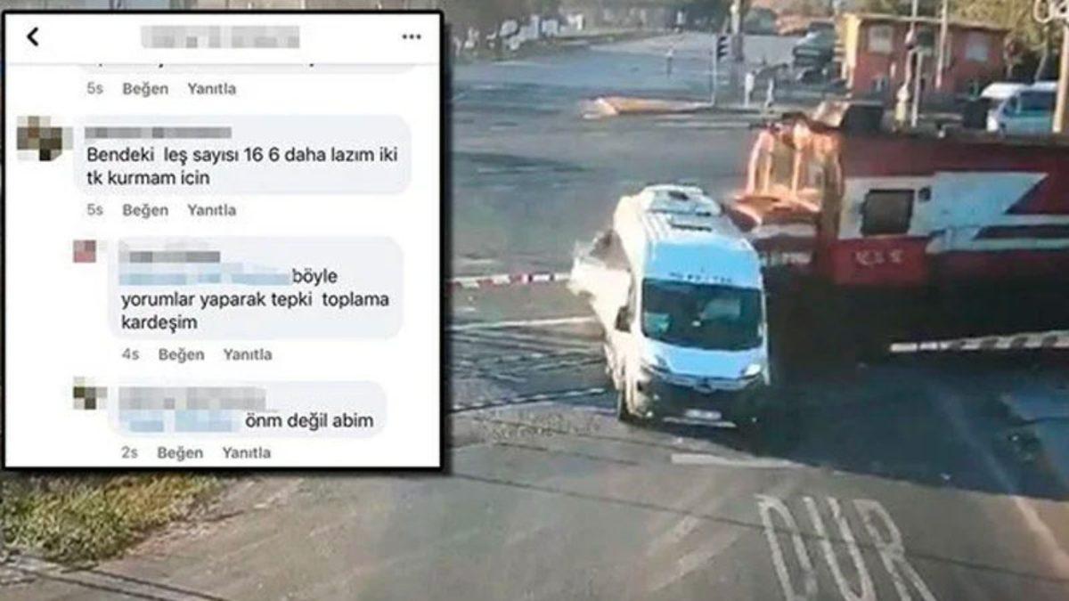 Tekirdağ’daki Tren Kazasının Ardından ’Bendeki Leş Sayısı 16’ Şeklinde Paylaşım Yapan Makinist Hakkında Soruşturma Başlatıldı