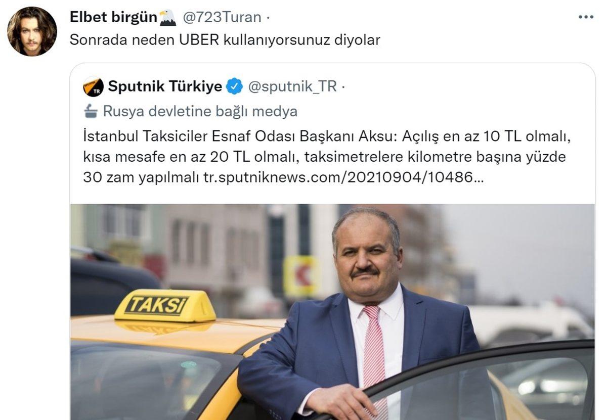 İç Dış Yıkama da Yapalım mı: ’Taksiler Ucuz’ Deyip Zam İsteyen Taksiciler Başkanı, Sosyal Medyada Topa Tutuldu