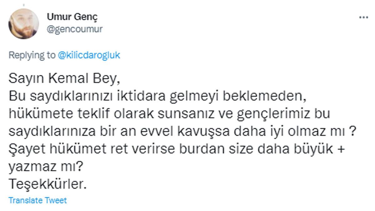 Kılıçdaroğlu’nun Gençlere ’ÖTV Sıfırlanacak’ Vaadine Sosyal Medyadan Gelen Tepkiler: Mantıksız Bulan da Var, Destekleyen de