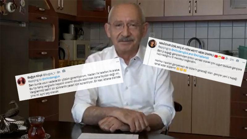 Kılıçdaroğlu’nun Gençlere ’ÖTV Sıfırlanacak’ Vaadine Sosyal Medyadan Gelen Tepkiler: Mantıksız Bulan da Var, Destekleyen de
