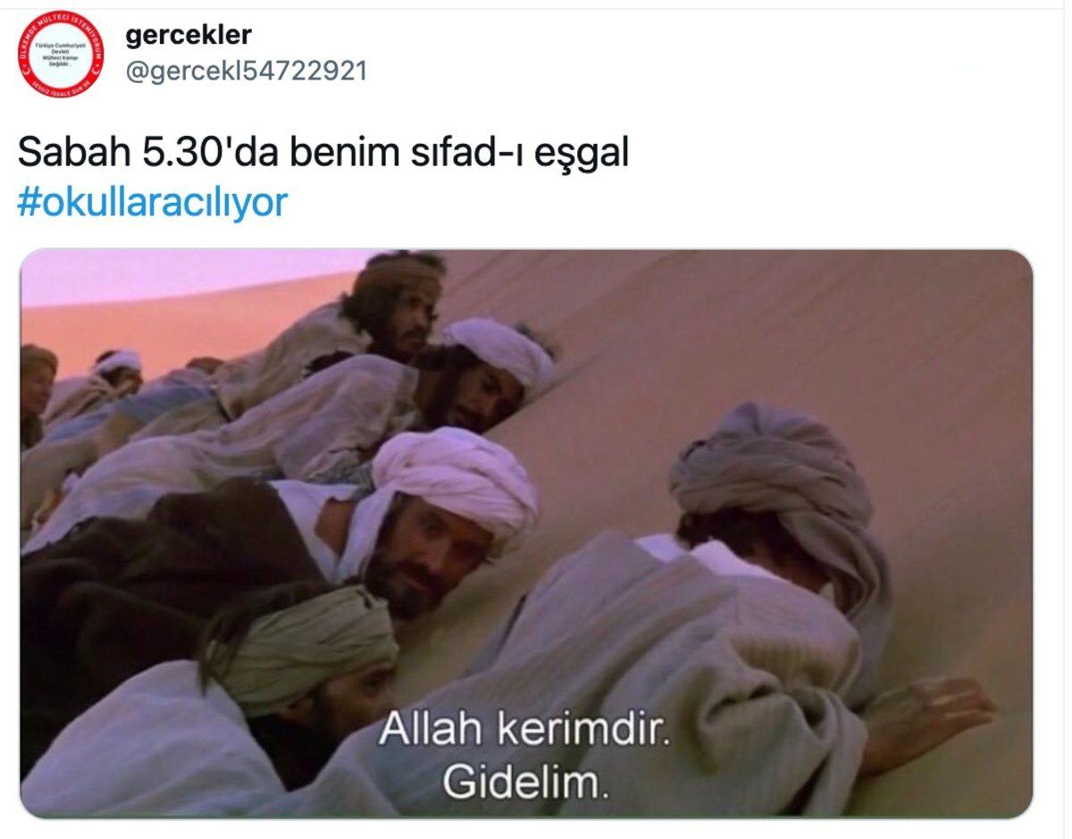 Okullara Geri Dönen Sosyal Medya Kullanıcılarının Komik Paylaşımları