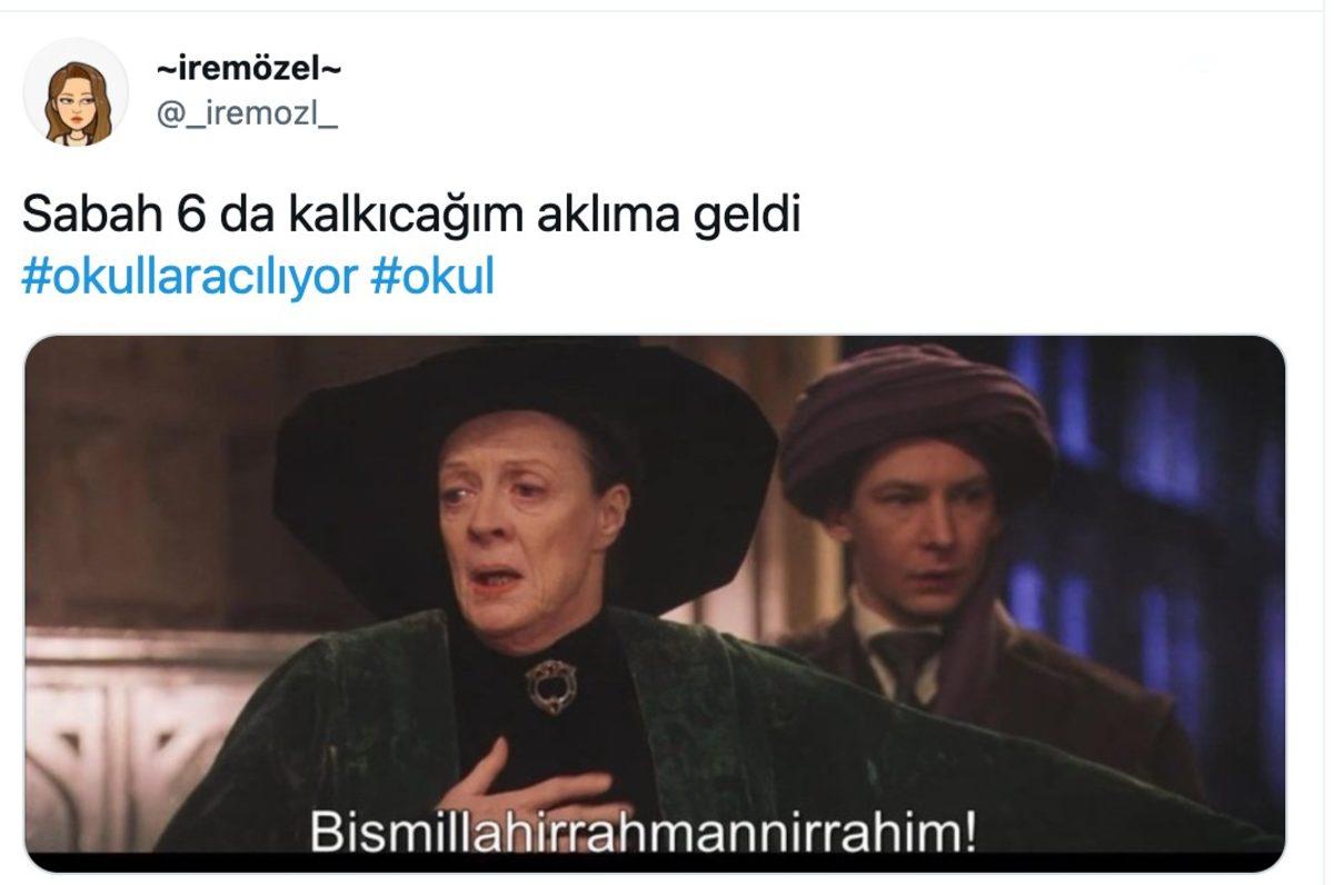 Okullara Geri Dönen Sosyal Medya Kullanıcılarının Komik Paylaşımları