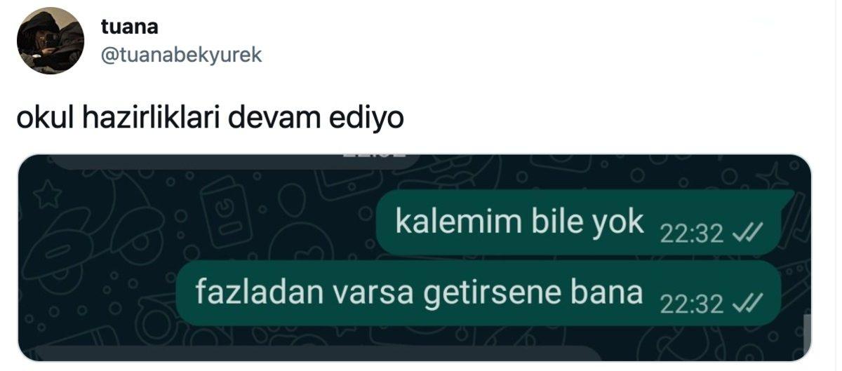 Okullara Geri Dönen Sosyal Medya Kullanıcılarının Komik Paylaşımları