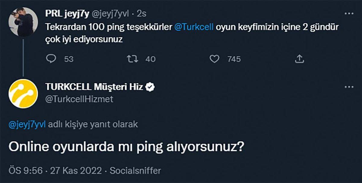 Turkcell’in Bir Oyuncuya Verdiği Yanıt Gündem Oldu: 