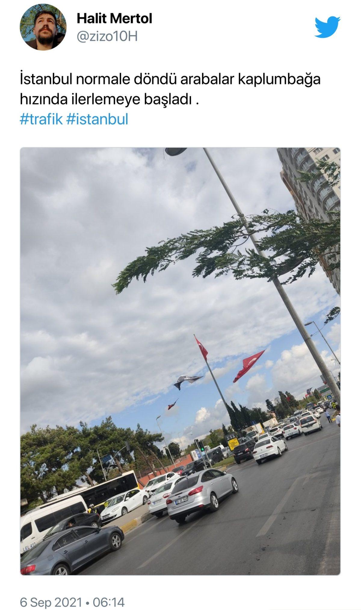 Okulun İlk Gününde Felç Olan Trafik ile İlgili Sosyal Medyadaki Tepkiler