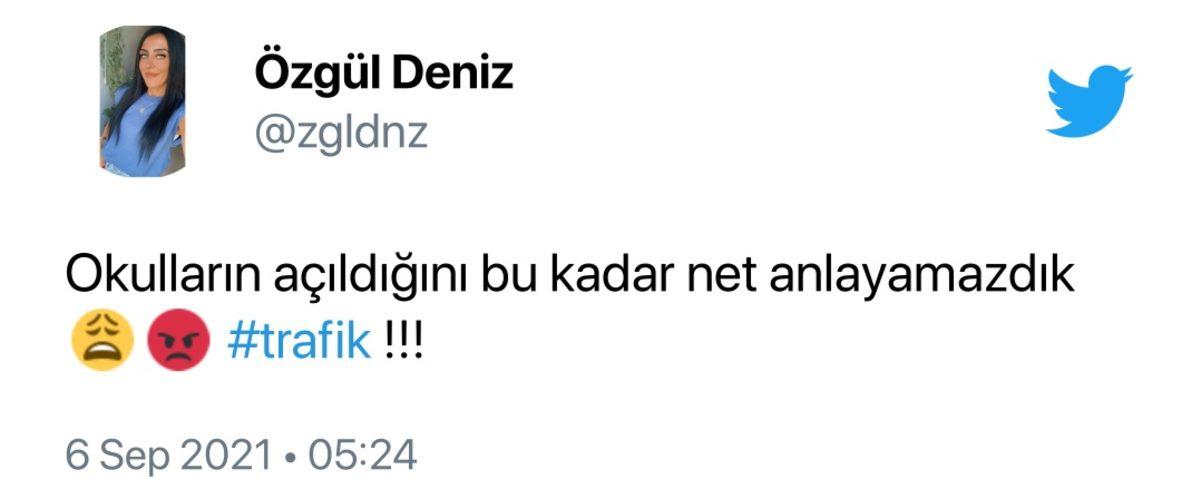 Okulun İlk Gününde Felç Olan Trafik ile İlgili Sosyal Medyadaki Tepkiler