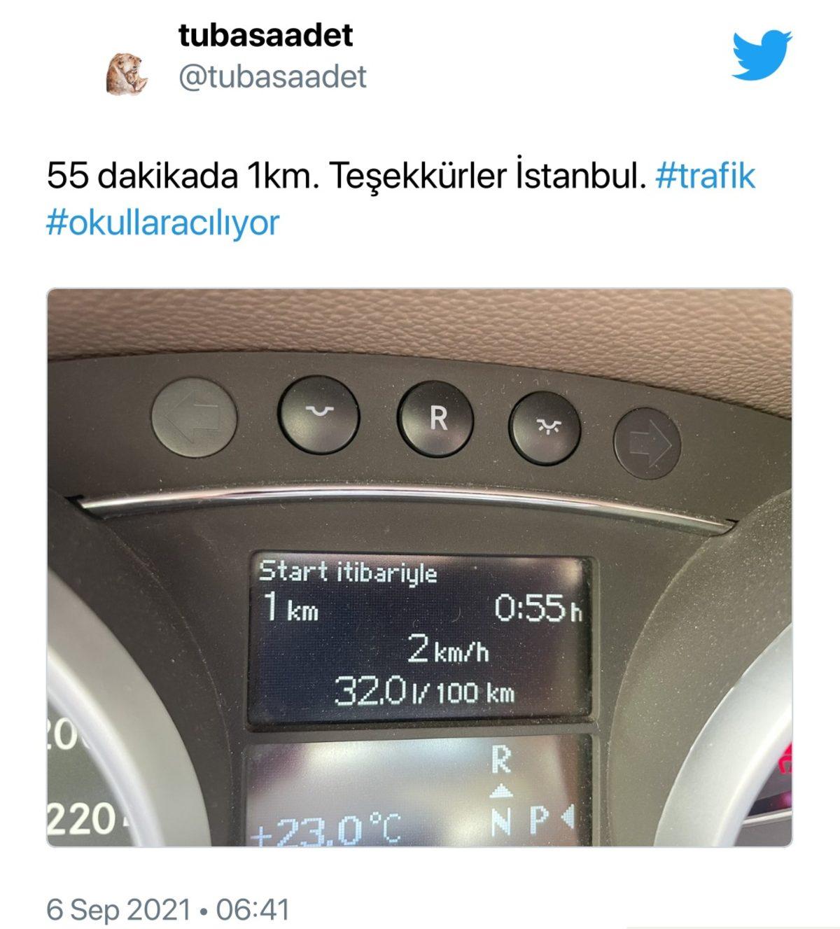 Okulun İlk Gününde Felç Olan Trafik ile İlgili Sosyal Medyadaki Tepkiler