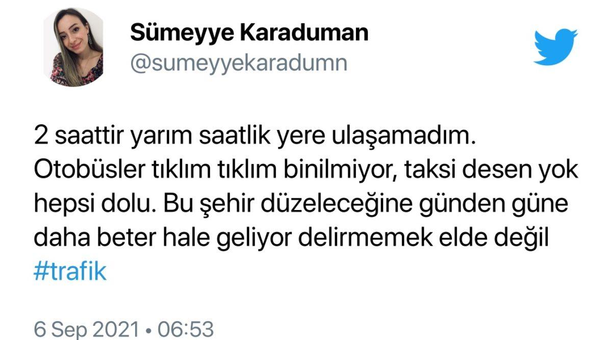 Okulun İlk Gününde Felç Olan Trafik ile İlgili Sosyal Medyadaki Tepkiler