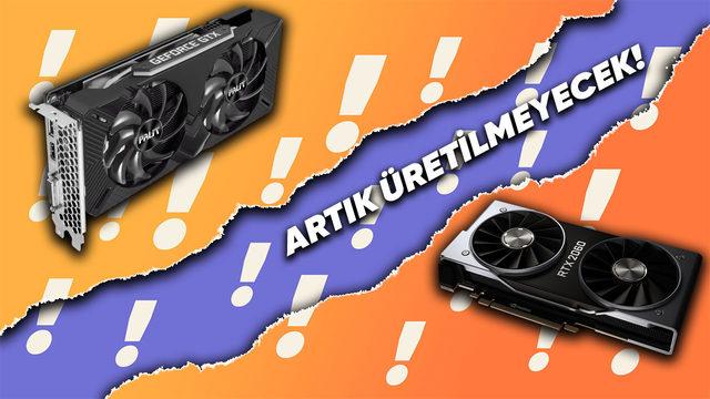 Oyuncuların En Sevdiği Ekran Kartları Olan GTX 1660 ve RTX 2060’ın Fişi Çekildi