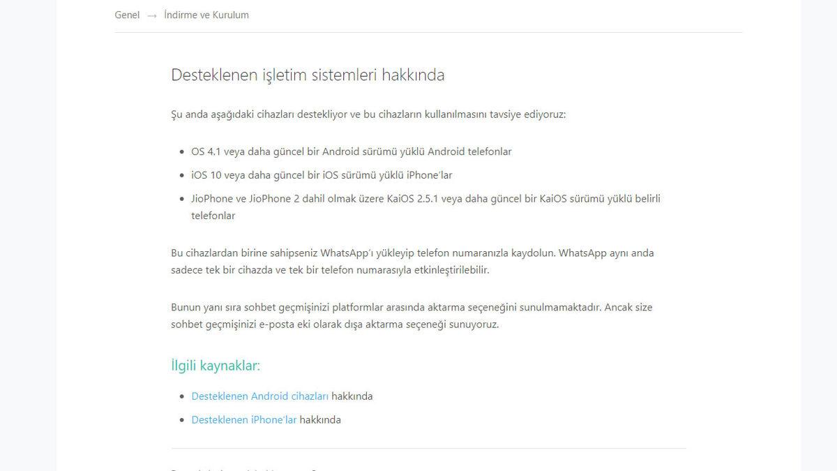 WhatsApp, Yarın Bazı iPhone ve Android Telefonlar İçin Desteği Kesiyor (İçlerinde Efsaneler Efsanesi Bir Model de Var)