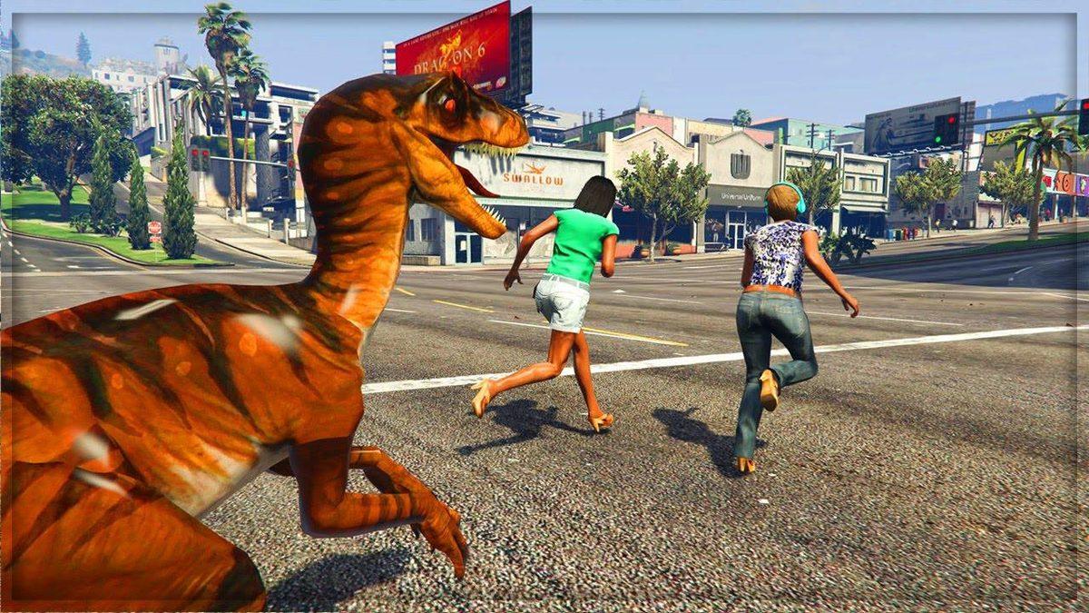 GTA’nın Yapımcısından Ağzınızı Açık Bırakacak İtiraf: Aslında Bir Dinozor Olup Binaları Yıkacaktık…