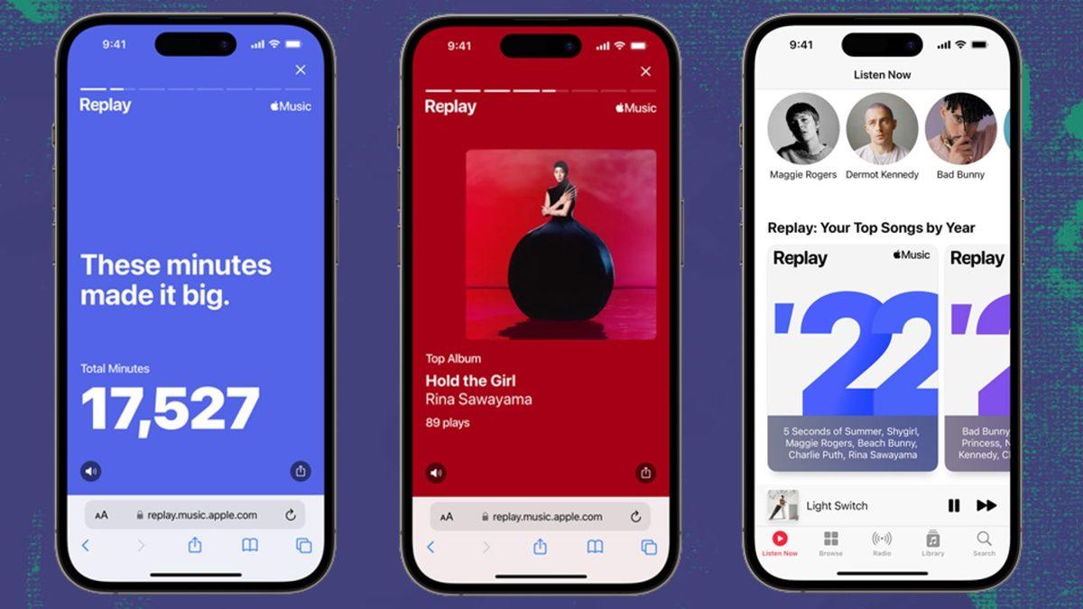 Apple Music, Yıl Boyunca En Çok Hangi Şarkıları Dinlediğinizi Gösteren ’Replay 2022’yi Yayınladı