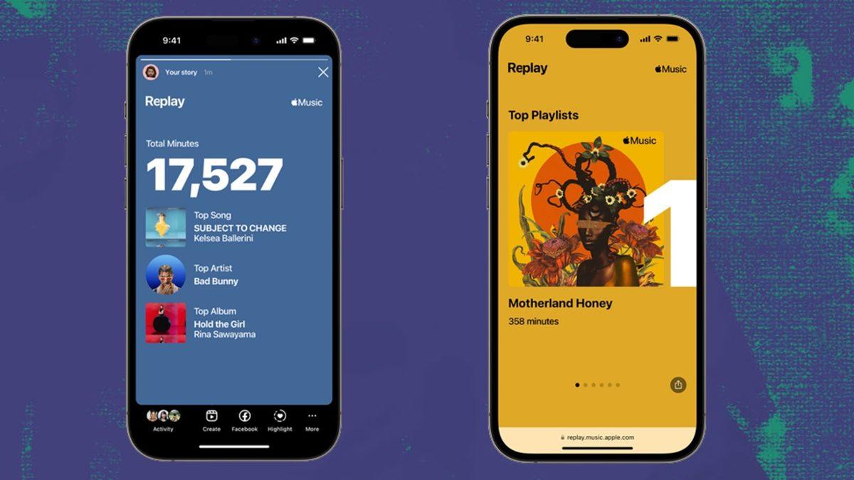 Apple Music, Yıl Boyunca En Çok Hangi Şarkıları Dinlediğinizi Gösteren ’Replay 2022’yi Yayınladı