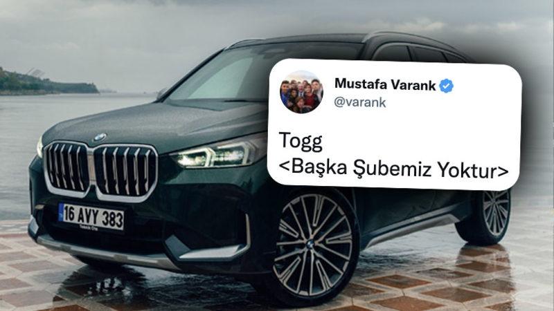 BMW, Togg’un ‘Evinde’ Kendi Otomobilinin Fotoğrafını Paylaştı, Bakan Varank’tan Yanıt Geldi