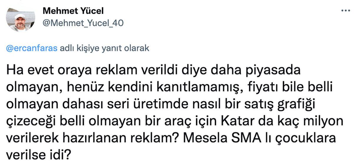 Togg’un Katar’daki Devasa Reklamı Gündem Oldu: İşte Sosyal Medyadan Gelen Tepkiler
