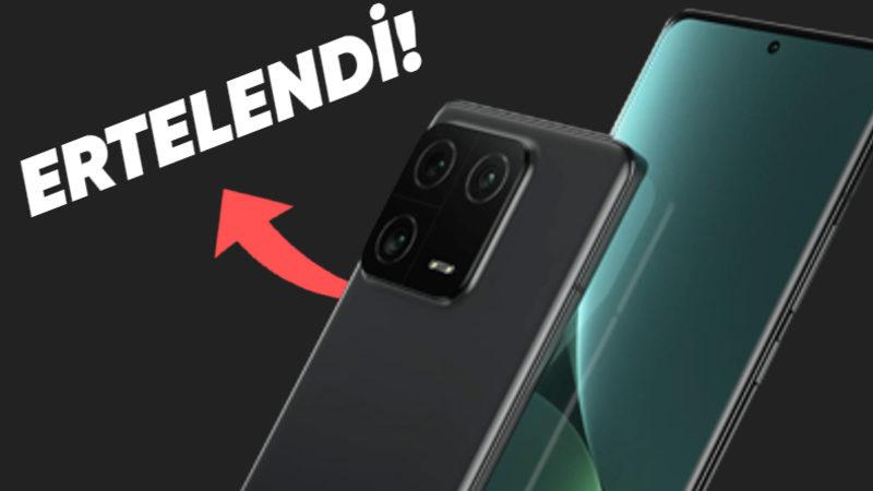 Xiaomi 13 Serisinin Tanıtım Tarihi Ertelendi! İşte Nedeni