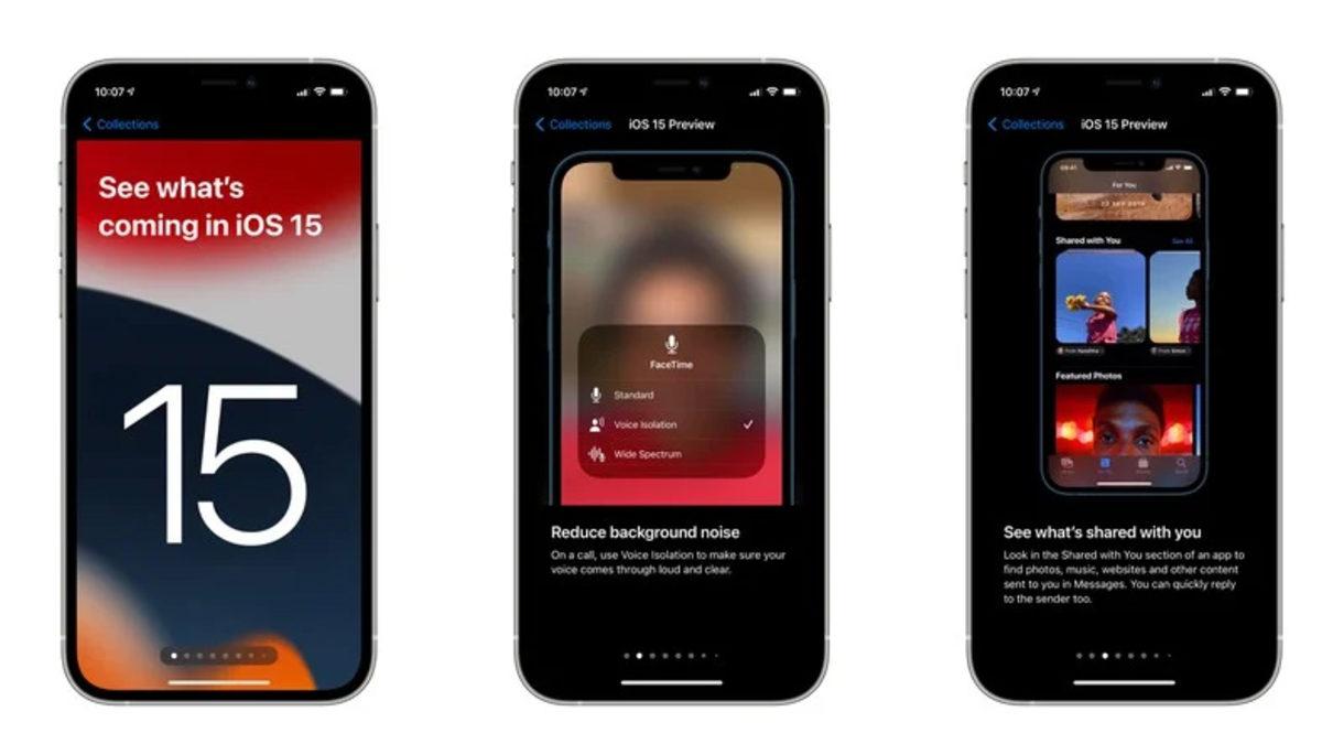 Apple, iPhone 13’ü Beklemeden iOS 15 Özelliklerini Göstermeye Başladı