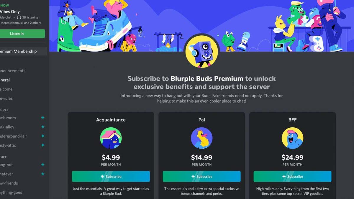 Discord, Herkesin Para Kazanabileceği ’Abonelik’ Özelliğini Duyurdu