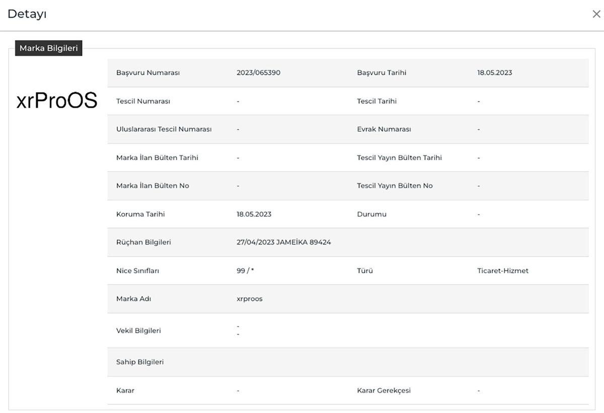 Apple, Türkiye’de Artırılmış Gerçeklik Gözlüğü İçin Lisans Başvurusunda Bulundu
