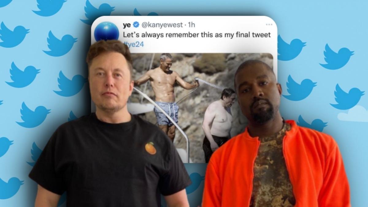 Elon Musk Bile Kanye West’e Dayanamadı: 2 Hafta Geçmeden Yine Banlandı!