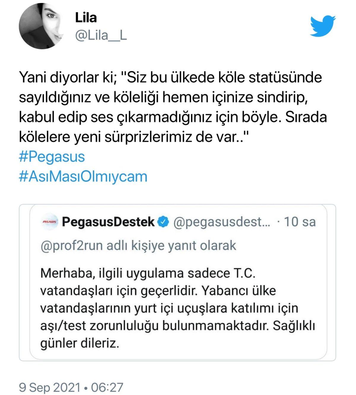 Pegasus’un PCR Testi Açıklaması, Sosyal Medyayı Ayağa Kaldırdı: İşte Tepkiler ve Açıklamanın Perde Arkası