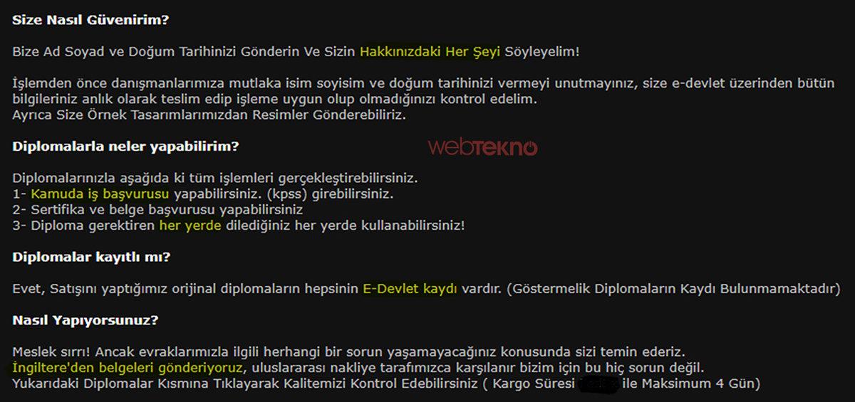 Sahte Diploma Dolandırıcılarıyla Konuştuk: Verdikleri Yanıtları Görünce 