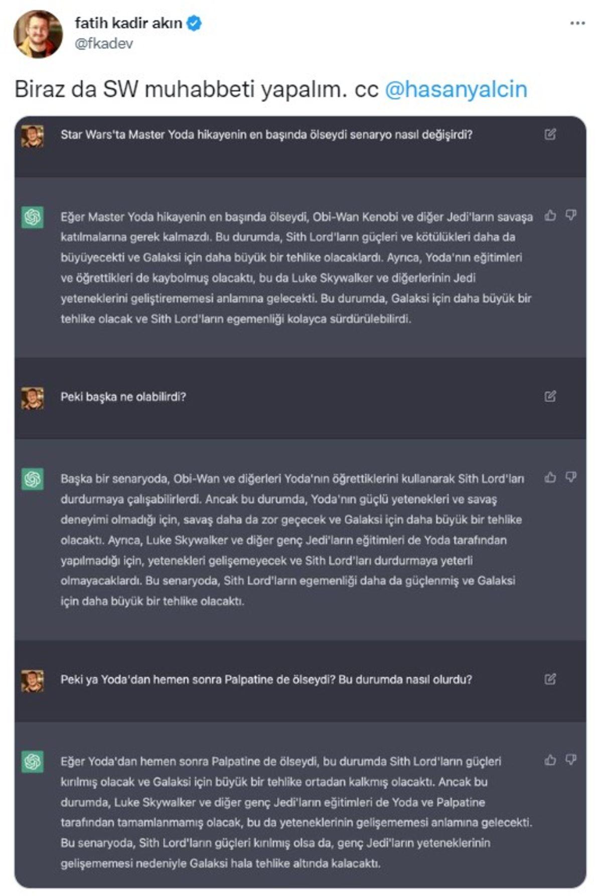 Verdiği Cevaplarla Yılların Yazılım Mühendisini Bile Dumur Eden Yapay Zeka ChatGPT’ye Gelen Tepkiler