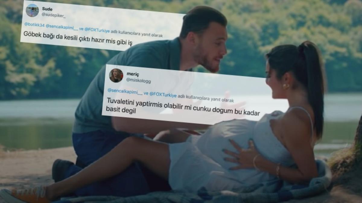 Mangaldan Çöp Şiş Çekiyor Sanki: Sen Çal Kapımı Dizisindeki Tuhaf Doğum Sahnesi Sosyal Medyada Ortalığı Karıştırdı