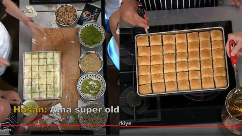 Kazan Doğurmuştur: Masterchef’te Fırına 35 Dilim Giren Baklava 42 Dilim Olarak Çıktı