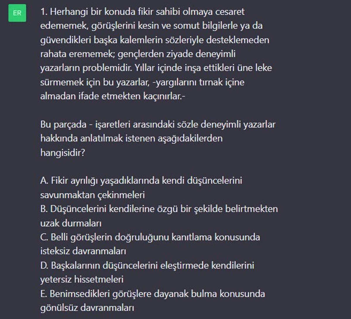 Her Şeyin Cevabını Şak Diye Veren Yapay Zeka ChatGPT’yi KPSS’ye Soktuk, Devreleri Yandı!