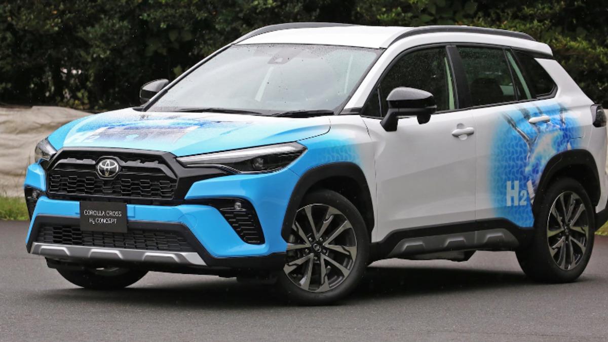 Toyota, Hidrojenle Çalışan Konsept Aracı Corolla Cross H2’yi Tanıttı