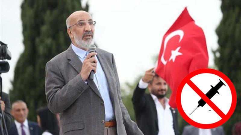 Aşı Karşıtları, İstanbul’da Miting Düzenledi: Maske Değil Nefes Almak İstiyoruz