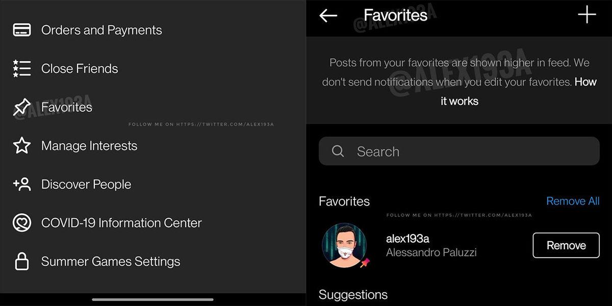 Instagram, Akışınızı Şekillendirmenizi Sağlayacak ’Favoriler’ Özelliğini Test Ediyor