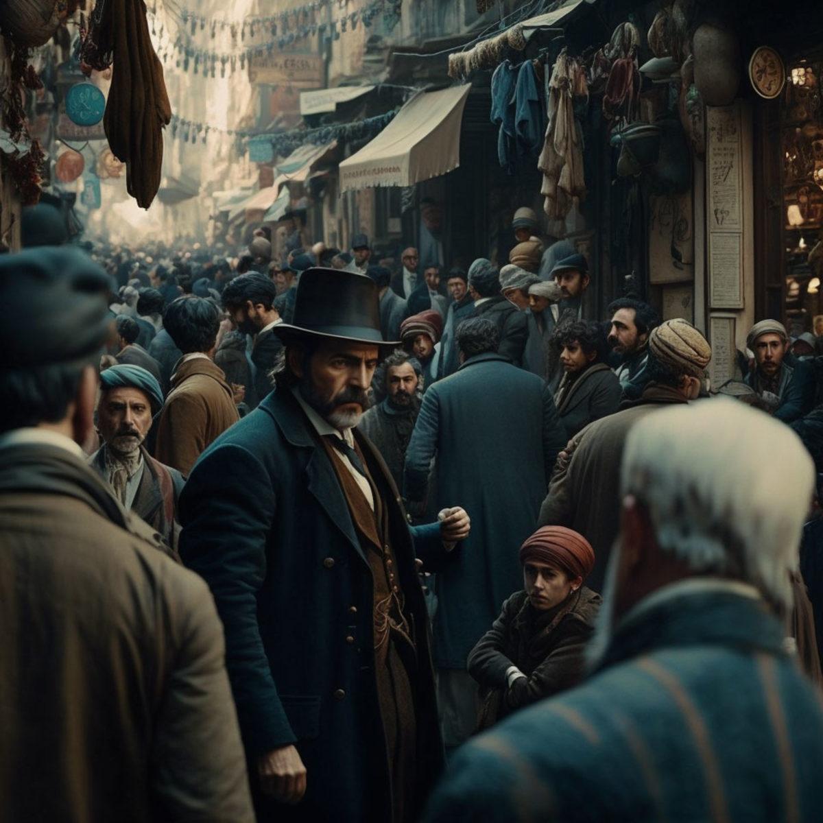 İstanbul’un 1900’lü Yıllardaki Görüntüsü Yapay Zekâ ile Yeniden Oluşturuldu: Her Karesi Film Sahnesi Gibi