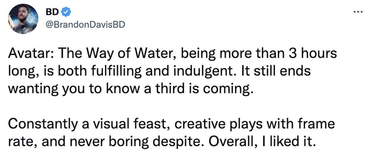 13 Yıldır Beklenen Avatar 2’ye İlk Tepkiler Geldi: 