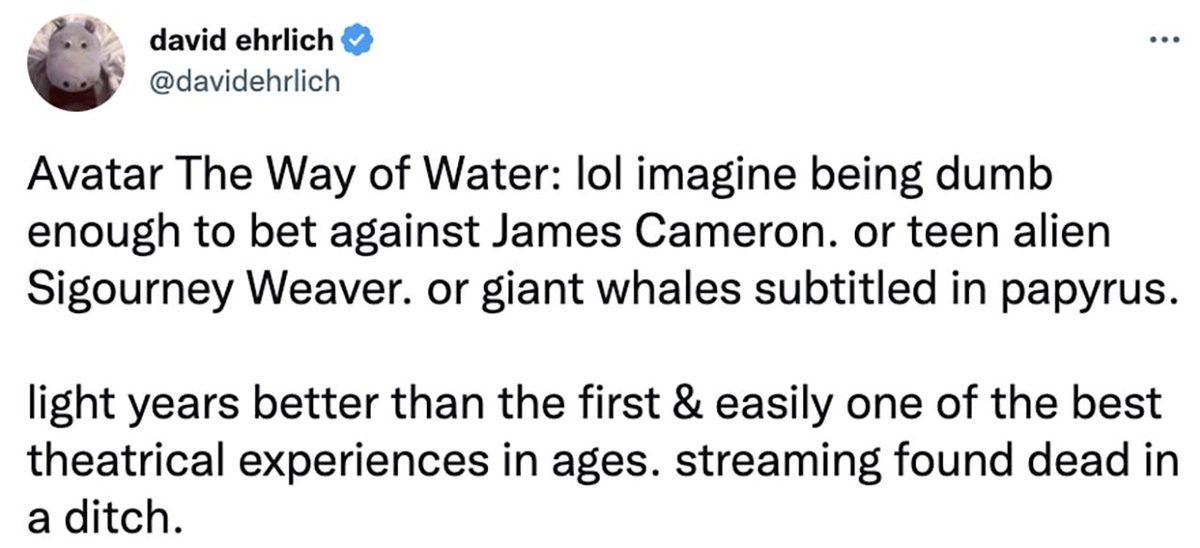 13 Yıldır Beklenen Avatar 2’ye İlk Tepkiler Geldi: 