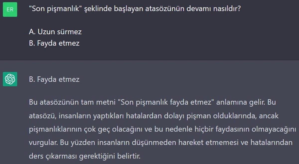 ChatGPT’yi 3 Yıl Sonra Tekrar