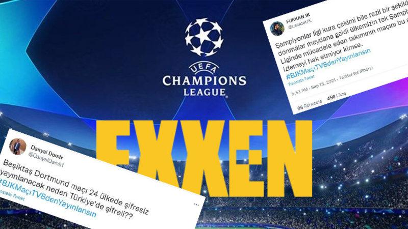 Şampiyonlar Ligi Maçlarının Exxen’de Yayınlanacak Olması, Sosyal Medyada Tartışma Yarattı: İşte Gelen Tepkiler