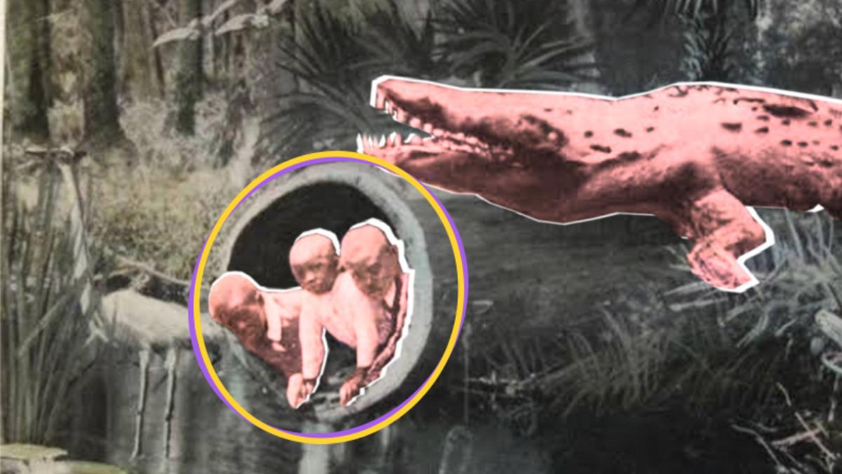 Bir Zamanlar Siyahi Bebeklerin Timsah Avlamak İçin Yem Olarak Kullanıldığını Biliyor muydunuz?