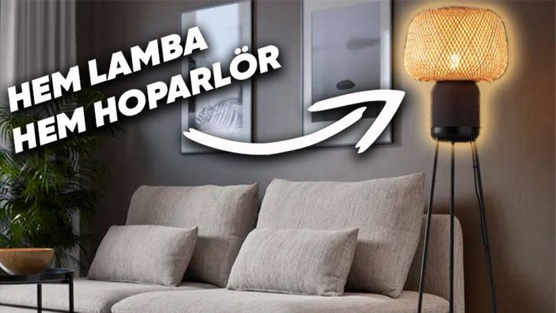Sonos ve Ikea, Lamba Görünümlü Hoparlör Üretti: Şık Bir Ev Sinema Sistemi İçin Birebir
