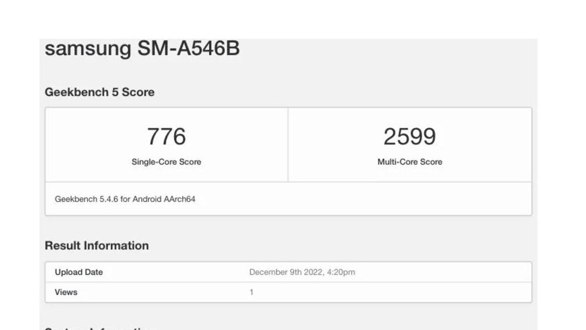Samsung’un Bütçe Dostu Olması Beklenen Telefonları Galaxy A54 5G ve F04s Geekbench’te Listelendi