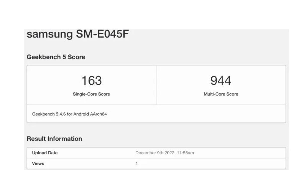 Samsung’un Bütçe Dostu Olması Beklenen Telefonları Galaxy A54 5G ve F04s Geekbench’te Listelendi