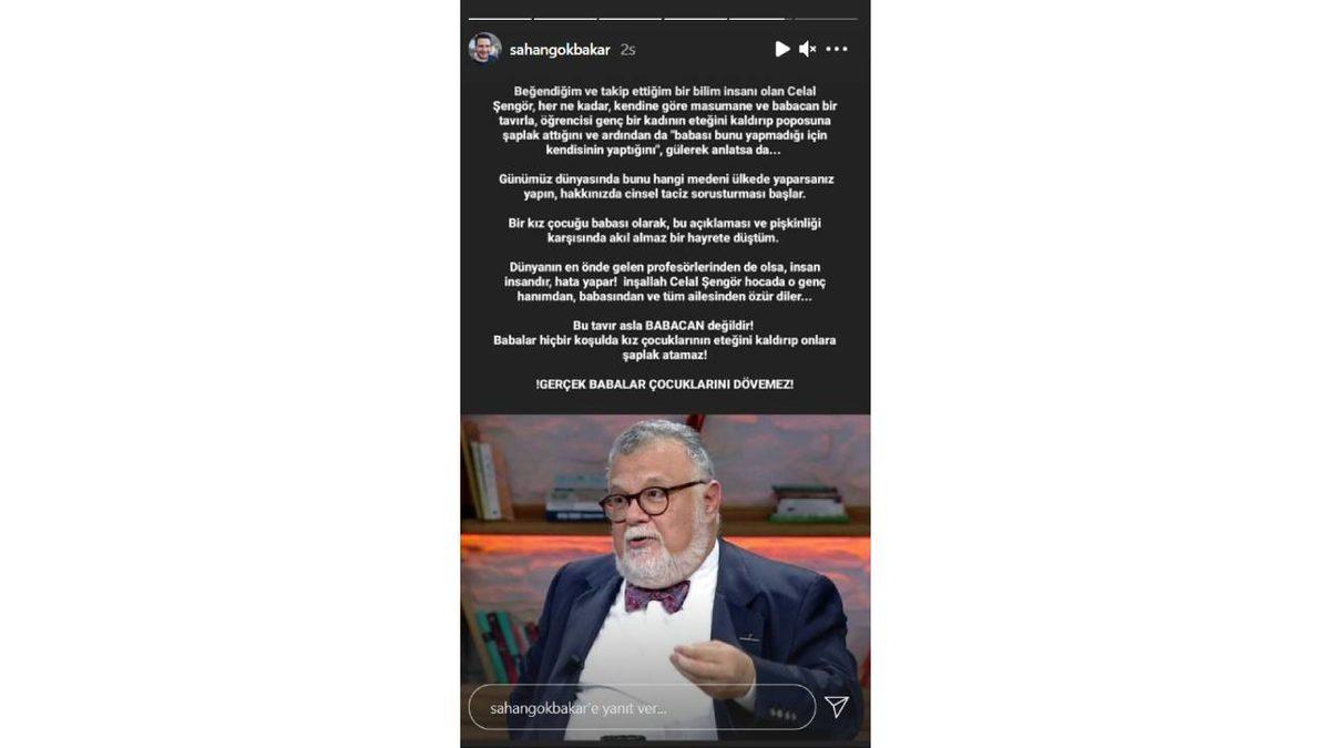 Şahan Gökbakar’dan Celal Şengör’ün Taciz ’Anısı’ Hakkında Sert Eleştiri: Pişkinliği Karşısında Hayrete Düştüm