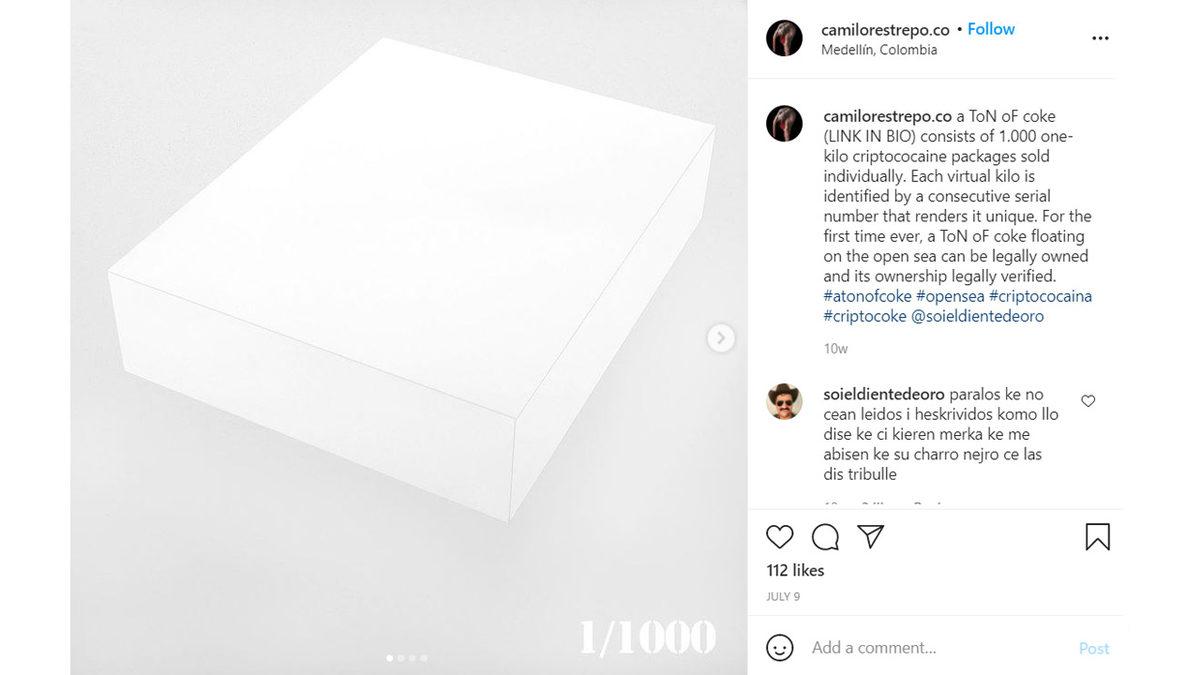 Instagram ve Twitter, NFT Halinde ‘İllegal Madde’ Satan Sanatçıyı Sansüre Boğdu