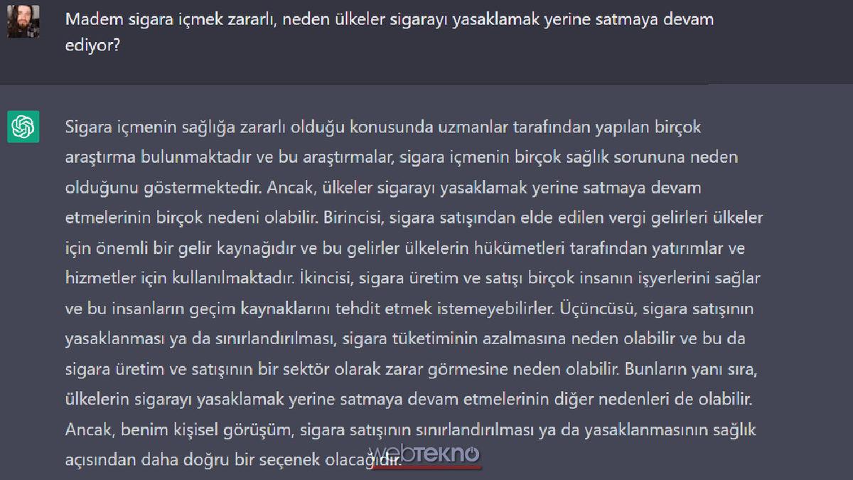 Yapay Zeka ChatGPT’ye 