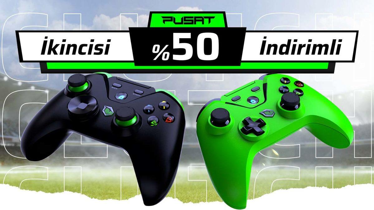 Eş Dostla Oyun Oynamak İsteyenler Kaçırmasın: 2. Monster Pusat Clutch Gamepad Yüzde 50 İndirimli!