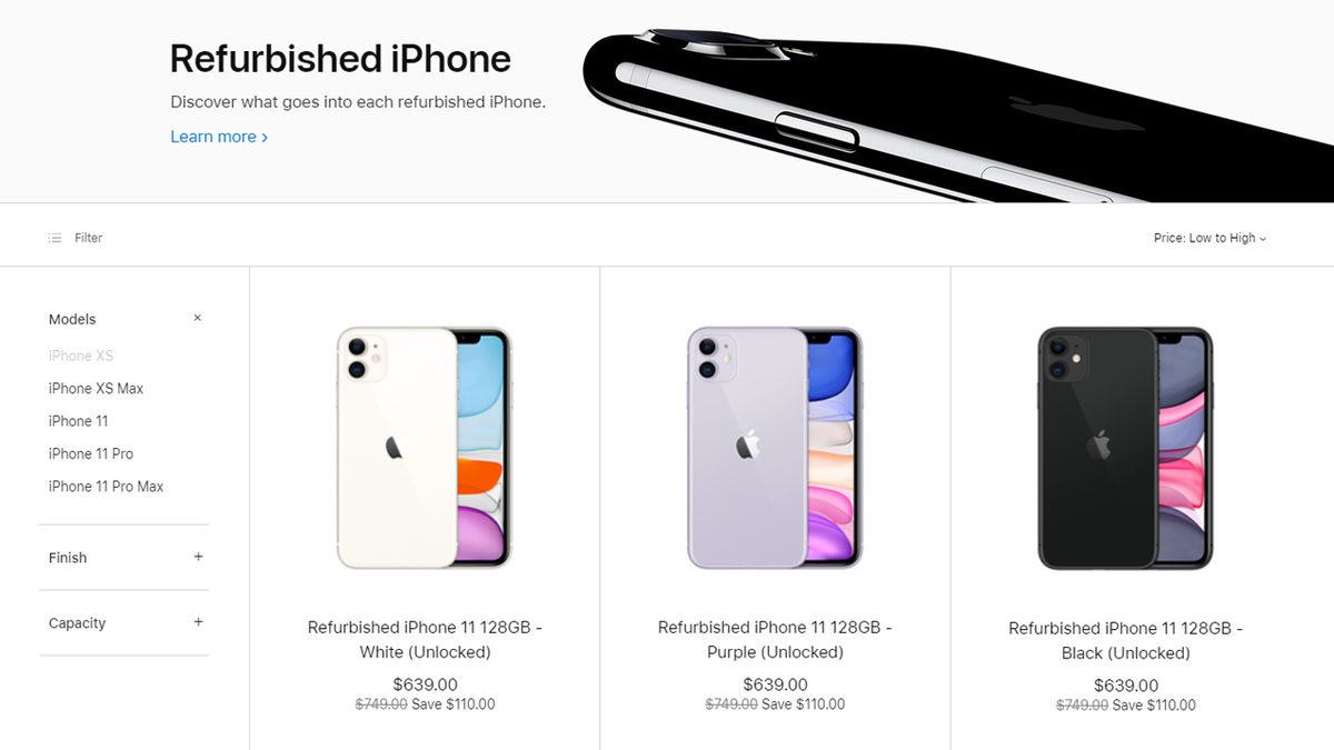 Keşke Bundanımız Olsa: Apple, Yurt Dışında Yenilenmiş Telefon Satmaya Başladı