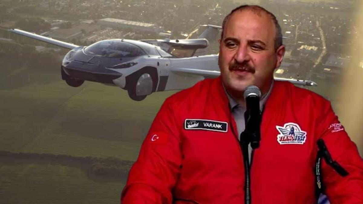 Teknoloji Bakanından İddialı Açıklamalar: Dünya Uçan Arabamızı Konuşacak